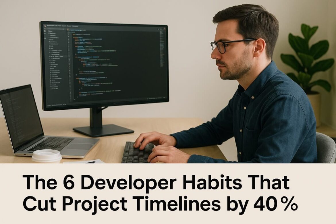 The 6 Developer Habits That Cut Project Timelines by 40%