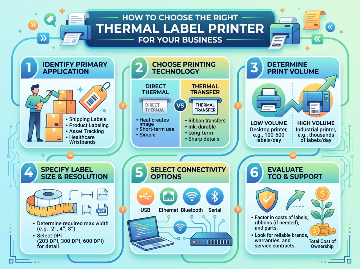 How to Choose the Right Thermal Label Printer for Your Business
